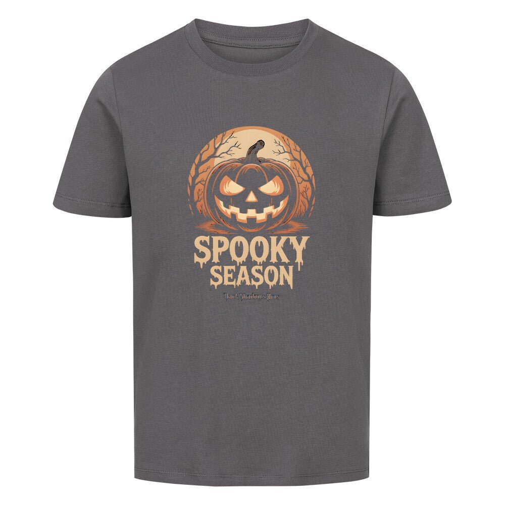 Spooky Season – Evil Pumpkin - Premium Organic Shirt Kids | T-Shirt | Dark Shadows Arts