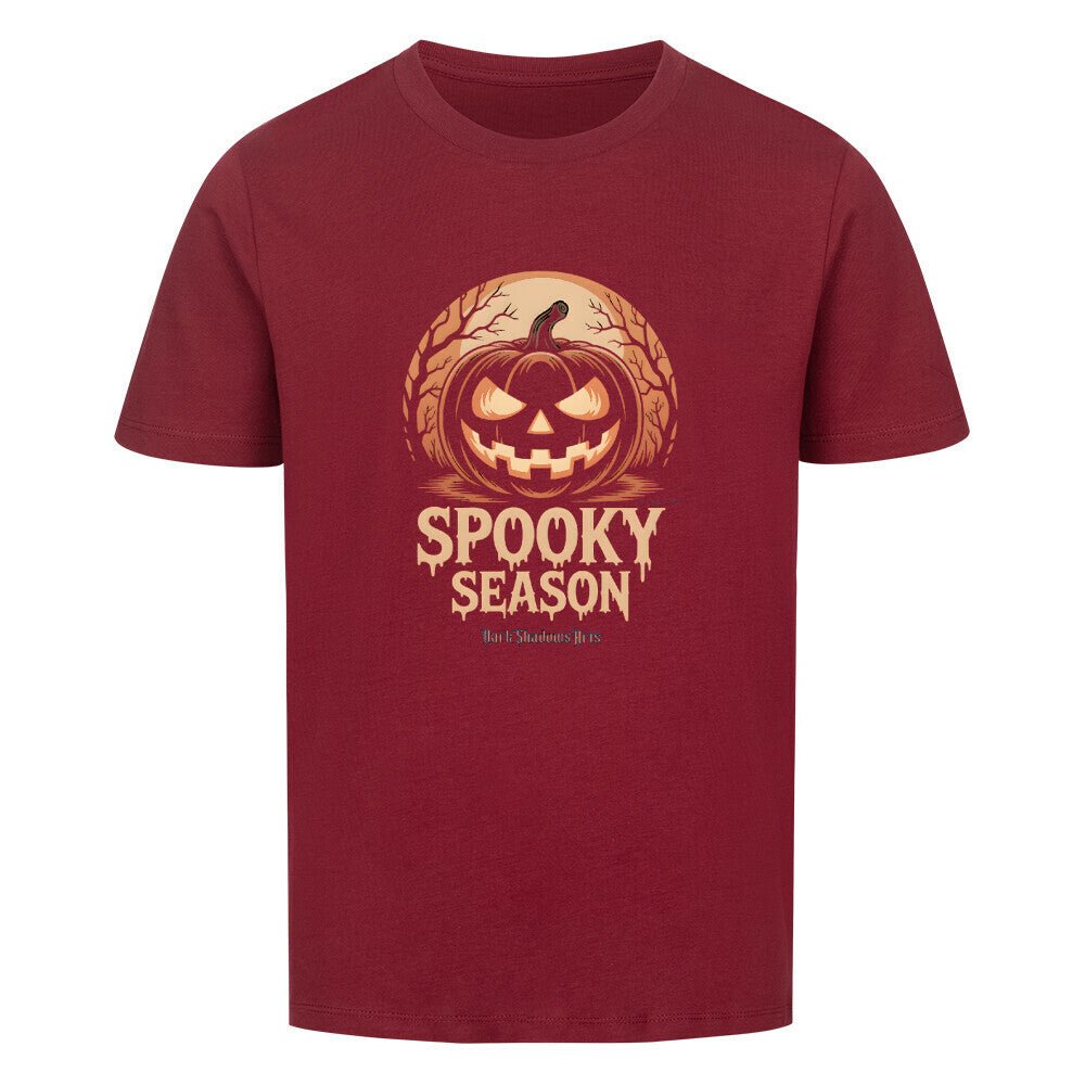 Spooky Season – Evil Pumpkin - Premium Organic Shirt Kids | T-Shirt | Dark Shadows Arts