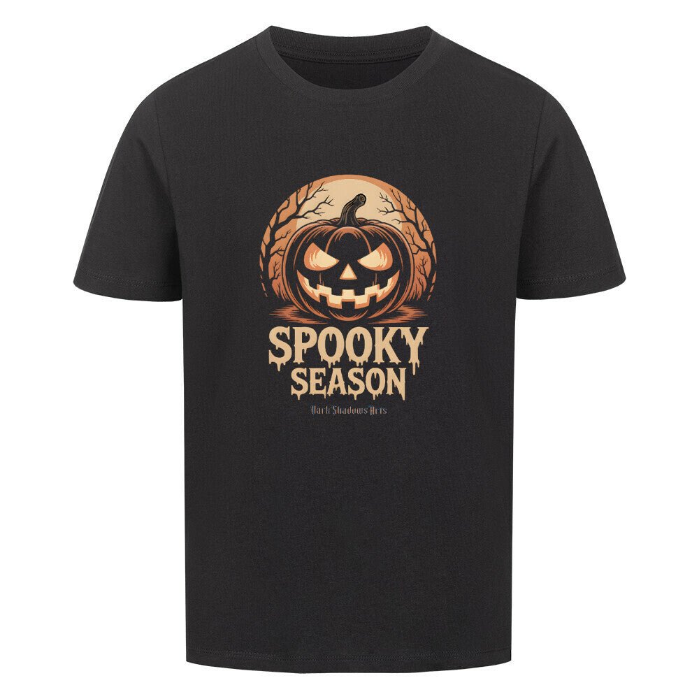 Spooky Season – Evil Pumpkin - Premium Organic Shirt Kids | T-Shirt | Dark Shadows Arts