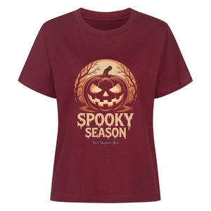 Spooky Season – Evil Pumpkin - Premium Organic Shirt Women | T-Shirt | Dark Shadows Arts