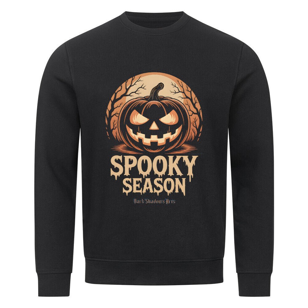 Spooky Season – Evil Pumpkin - Premium Organic Sweatshirt | Sweatshirt | Dark Shadows Arts