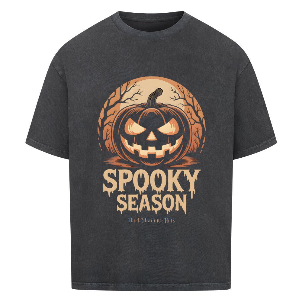 Spooky Season – Evil Pumpkin - VACANCY Oversized Shirt | T-Shirt | Dark Shadows Arts