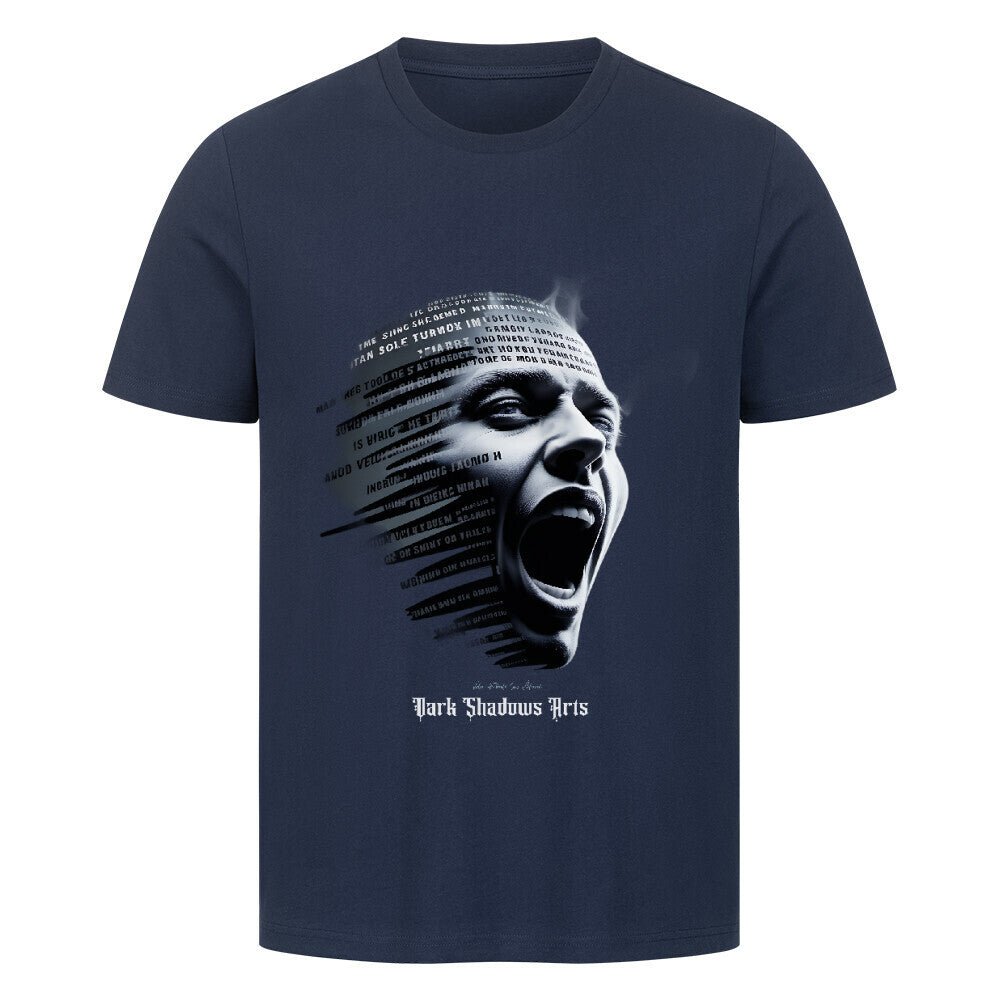 Stille Schreie - HigherBlanks Premium T-Shirt | T-Shirt | Dark Shadows Arts