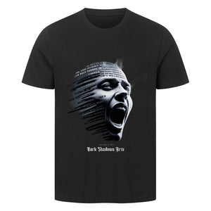 Stille Schreie - HigherBlanks Premium T-Shirt | T-Shirt | Dark Shadows Arts