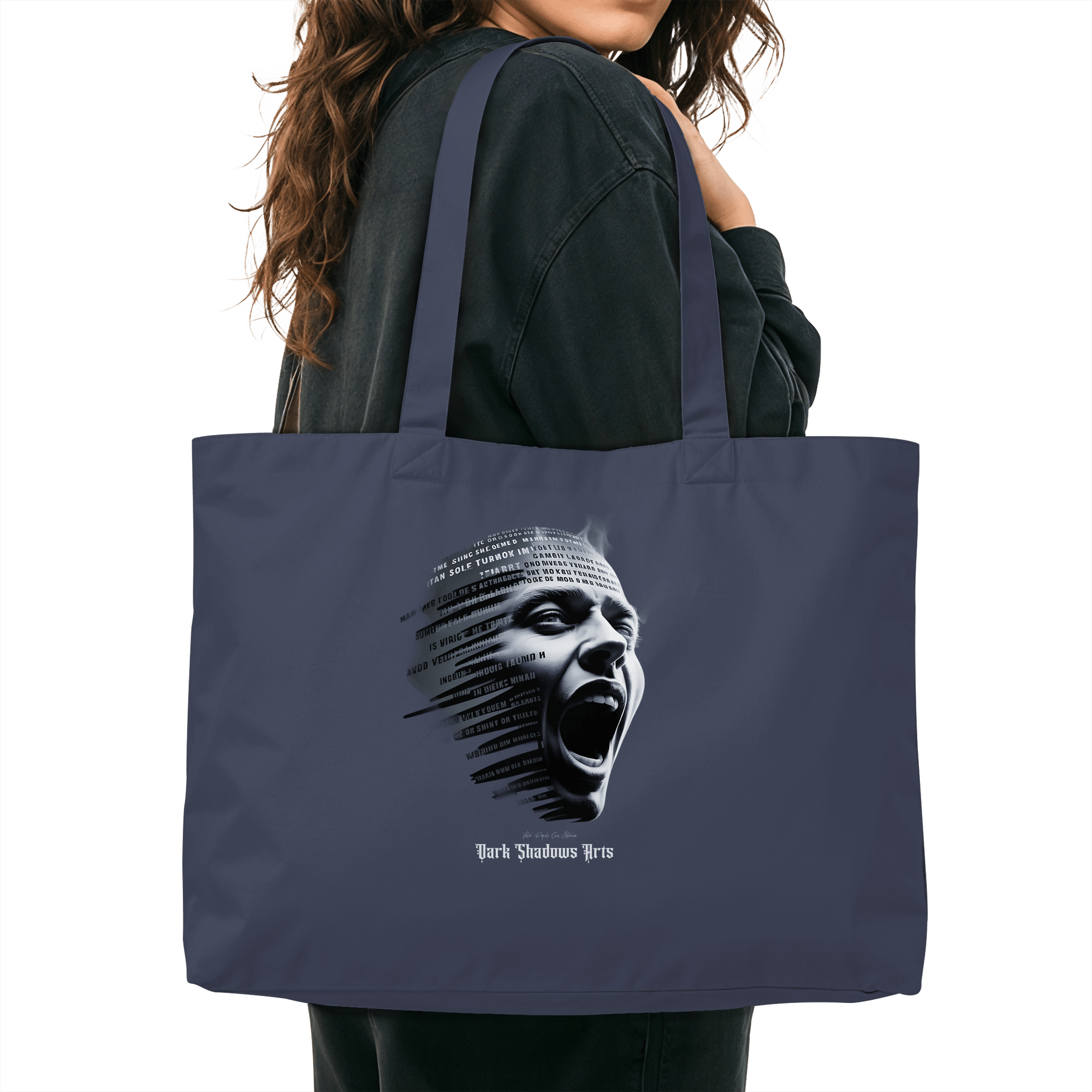 Stille Schreie - Organic Shopping - Bag - Organic Shopping - Bag | Taschen | Dark Shadows Arts