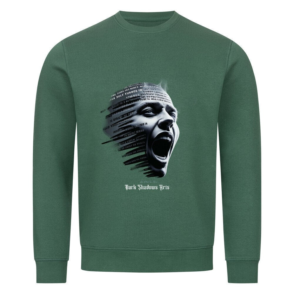 Stille Schreie - Premium Organic Sweatshirt | Sweatshirt | Dark Shadows Arts