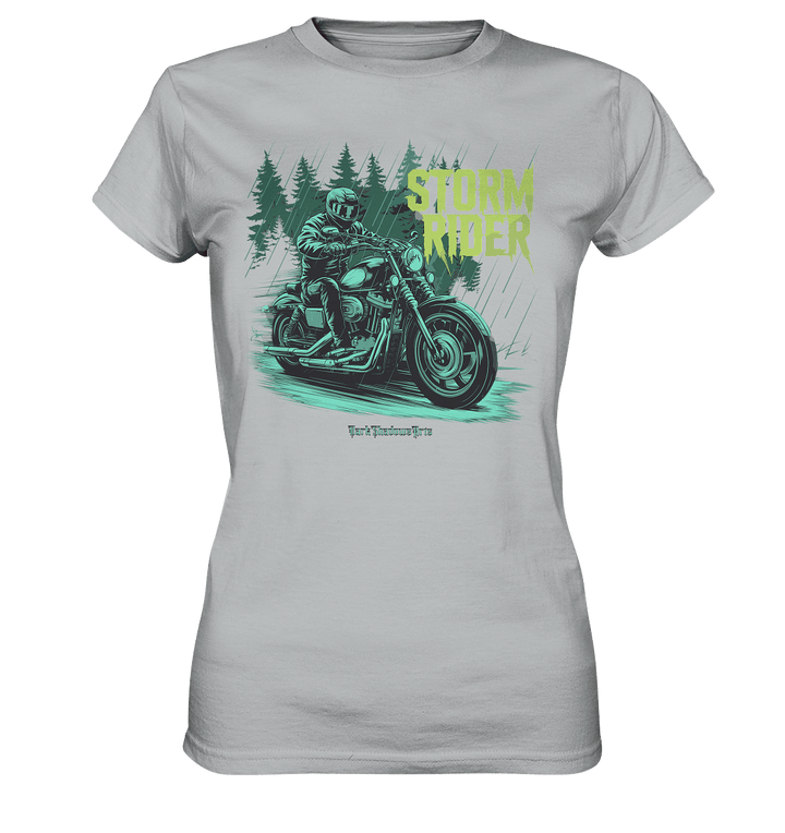 Storm Rider - Durch Sturm und Wald - Ladies Premium Shirt | Lady - Shirts | Dark Shadows Arts