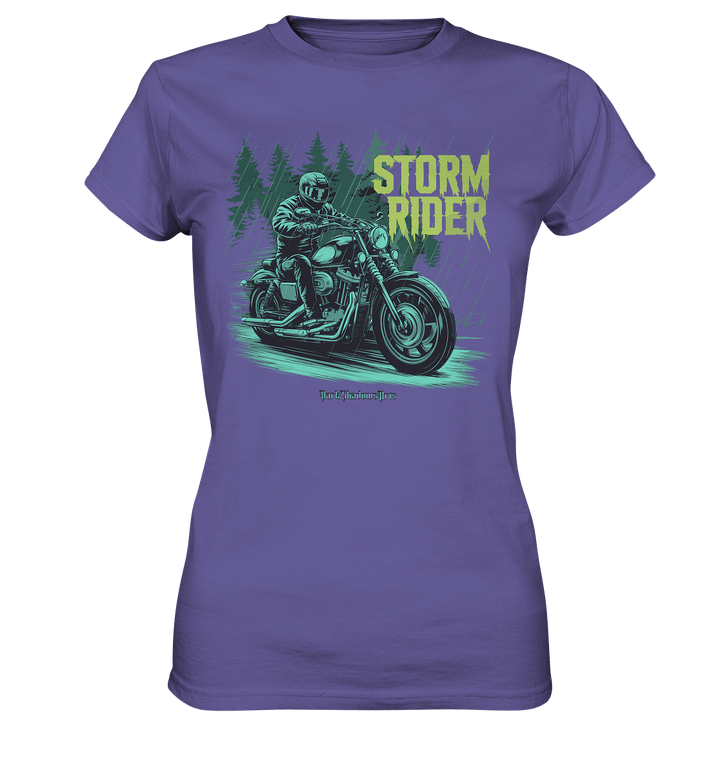Storm Rider - Durch Sturm und Wald - Ladies Premium Shirt | Lady - Shirts | Dark Shadows Arts