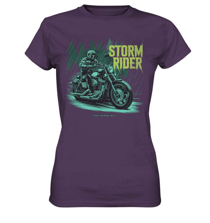 Storm Rider - Durch Sturm und Wald - Ladies Premium Shirt | Lady - Shirts | Dark Shadows Arts