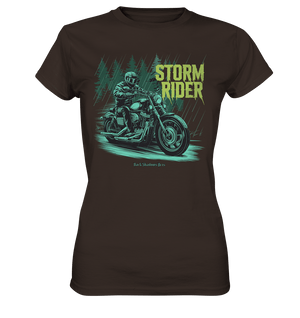 Storm Rider - Durch Sturm und Wald - Ladies Premium Shirt | Lady - Shirts | Dark Shadows Arts