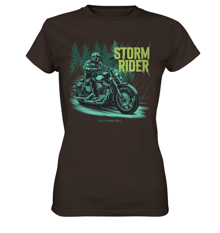 Storm Rider - Durch Sturm und Wald - Ladies Premium Shirt | Lady - Shirts | Dark Shadows Arts