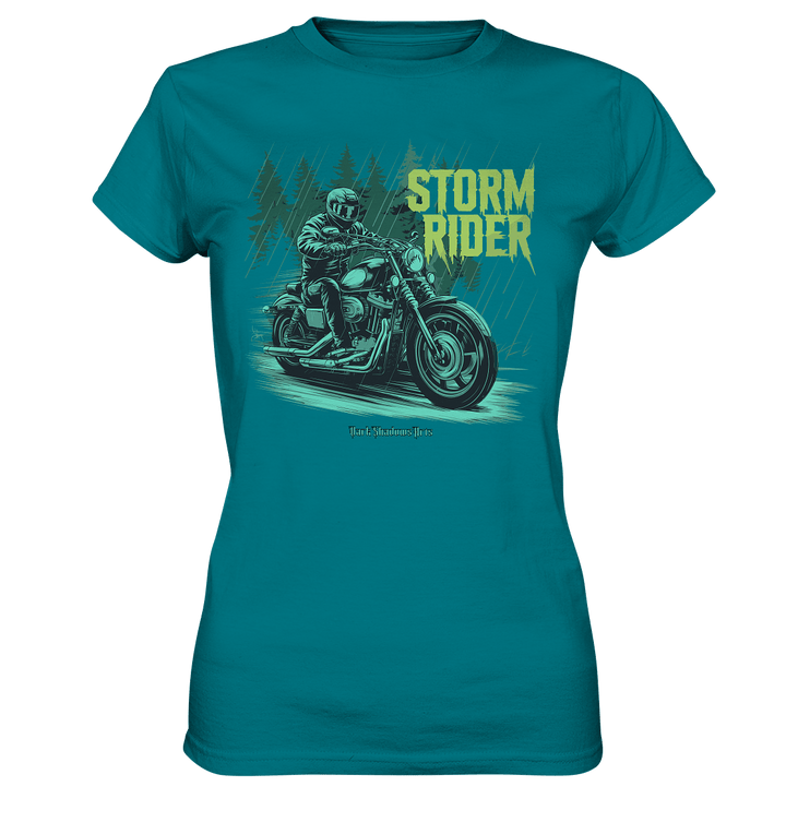 Storm Rider - Durch Sturm und Wald - Ladies Premium Shirt | Lady - Shirts | Dark Shadows Arts