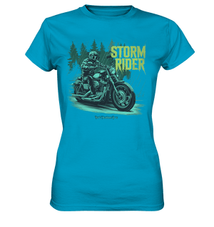 Storm Rider - Durch Sturm und Wald - Ladies Premium Shirt | Lady - Shirts | Dark Shadows Arts