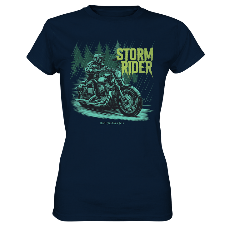 Storm Rider - Durch Sturm und Wald - Ladies Premium Shirt | Lady - Shirts | Dark Shadows Arts