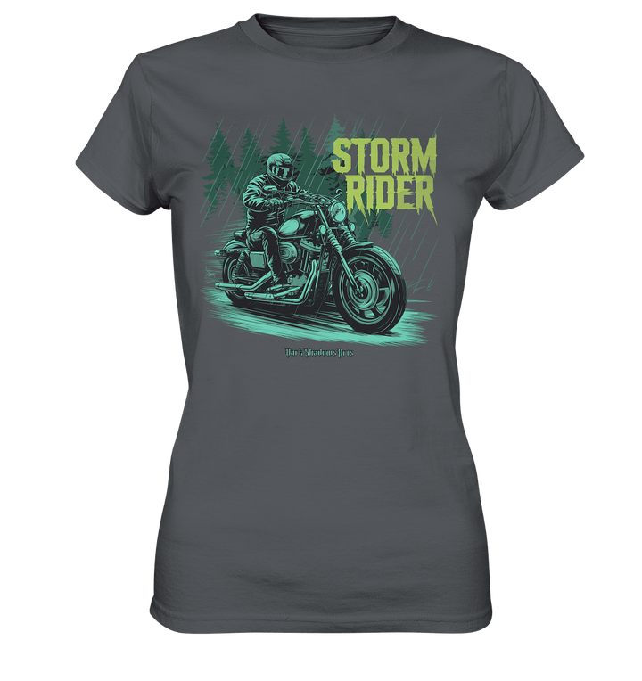 Storm Rider - Durch Sturm und Wald - Ladies Premium Shirt | Lady - Shirts | Dark Shadows Arts