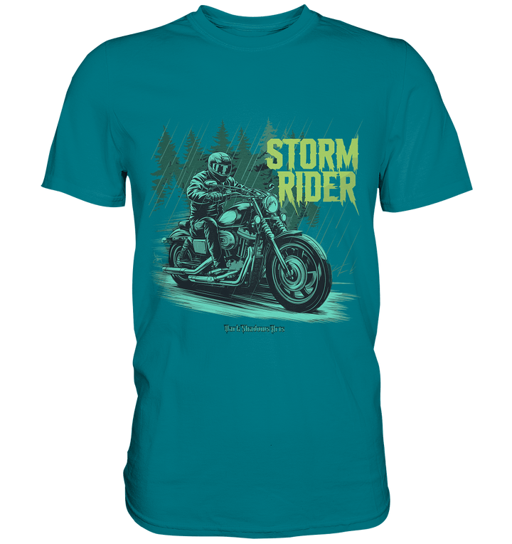 Storm Rider - Durch Sturm und Wald - Premium Shirt | Unisex - Shirts | Dark Shadows Arts