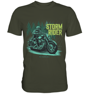 Storm Rider - Durch Sturm und Wald - Premium Shirt | Unisex - Shirts | Dark Shadows Arts