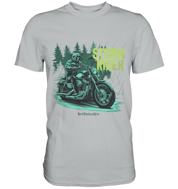 Storm Rider - Durch Sturm und Wald - Premium Shirt | Unisex - Shirts | Dark Shadows Arts