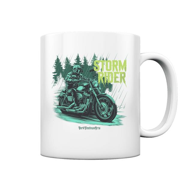 Storm Rider - Durch Sturm und Wald - Tasse glossy | Trinkgefäße | Dark Shadows Arts