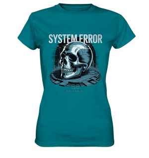 System Error - Digitale Dystopie und Cyber - Gothic Kunst - Ladies Premium Shirt | Lady - Shirts | Dark Shadows Arts