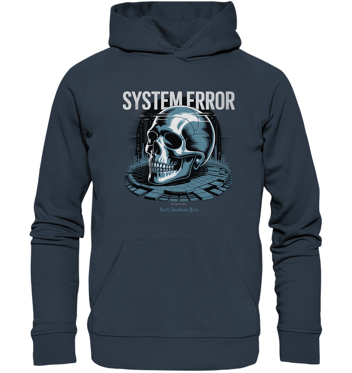 System Error - Digitale Dystopie und Cyber - Gothic Kunst - Organic Hoodie | Hoodies | Dark Shadows Arts