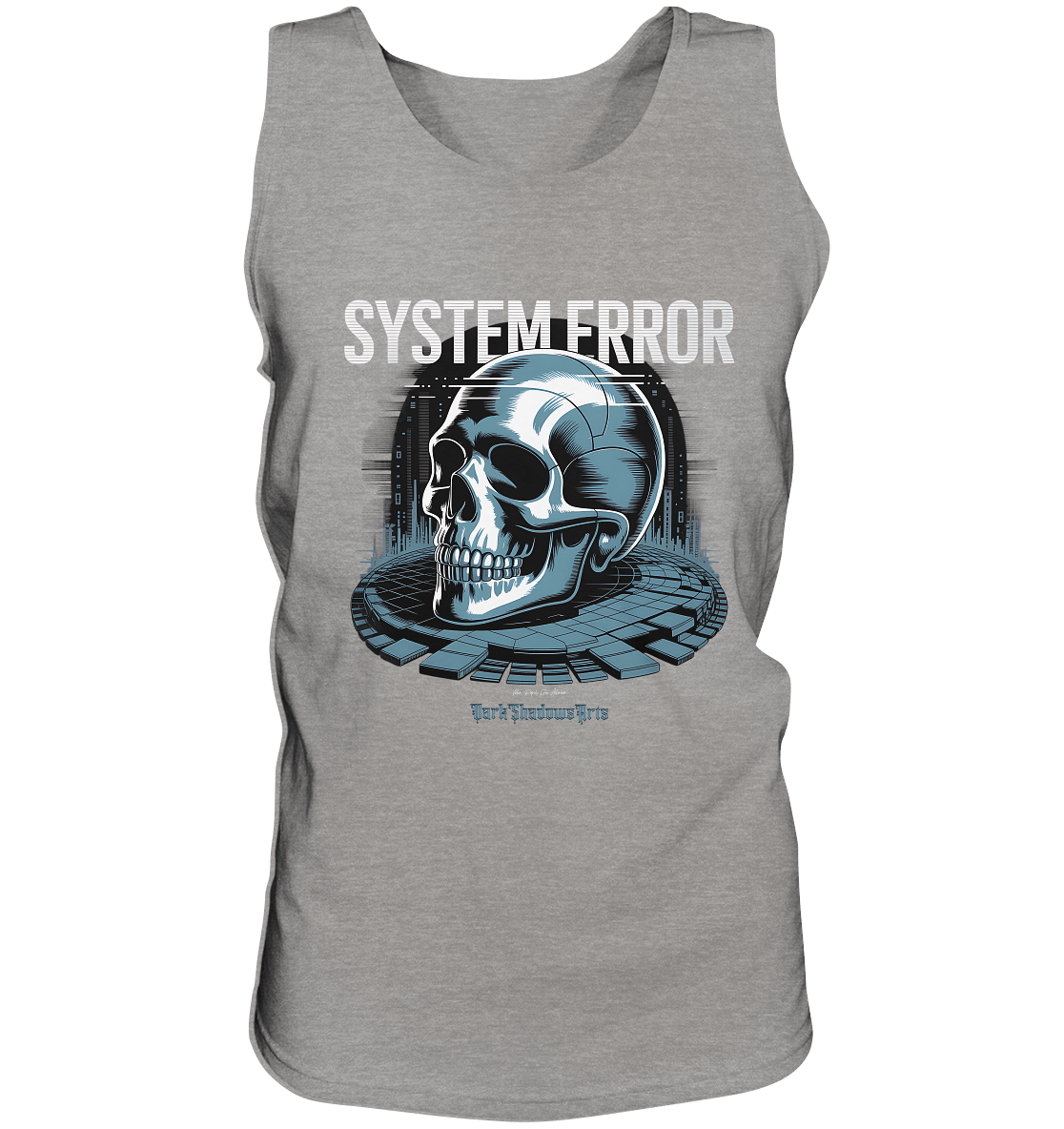 System Error - Digitale Dystopie und Cyber - Gothic Kunst - Relaxed Tank Top | Tank - Tops | Dark Shadows Arts