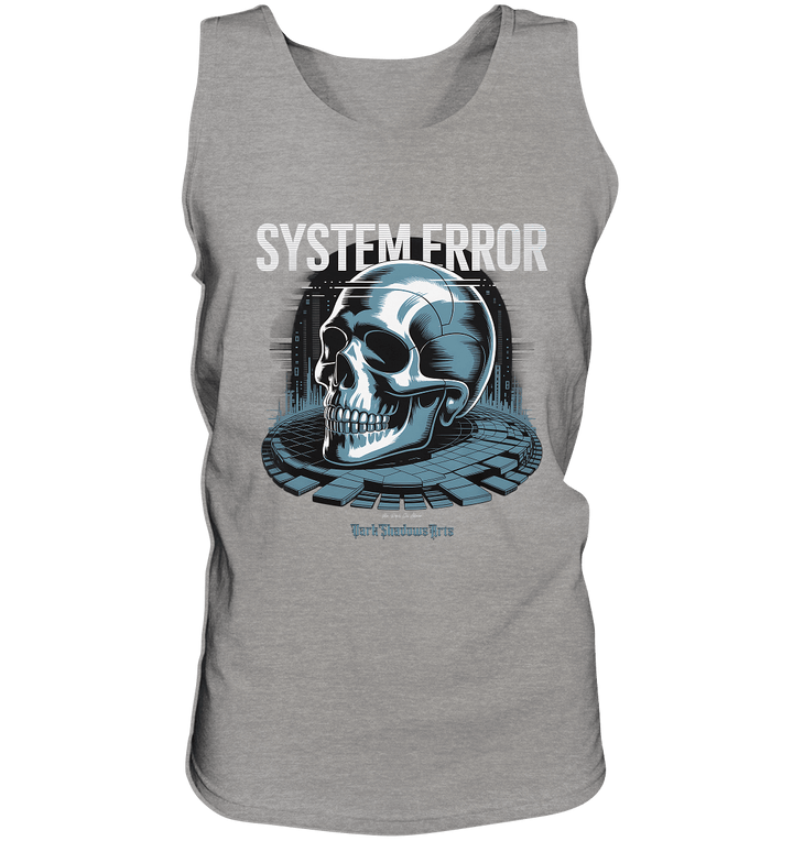 System Error - Digitale Dystopie und Cyber - Gothic Kunst - Relaxed Tank Top | Tank - Tops | Dark Shadows Arts