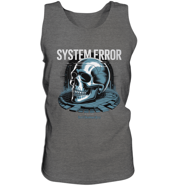 System Error - Digitale Dystopie und Cyber - Gothic Kunst - Relaxed Tank Top | Tank - Tops | Dark Shadows Arts