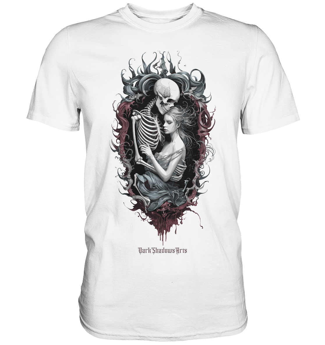 Tanz der Schatten - Leben & Tod vereint - Premium Shirt | Unisex - Shirts | Dark Shadows Arts