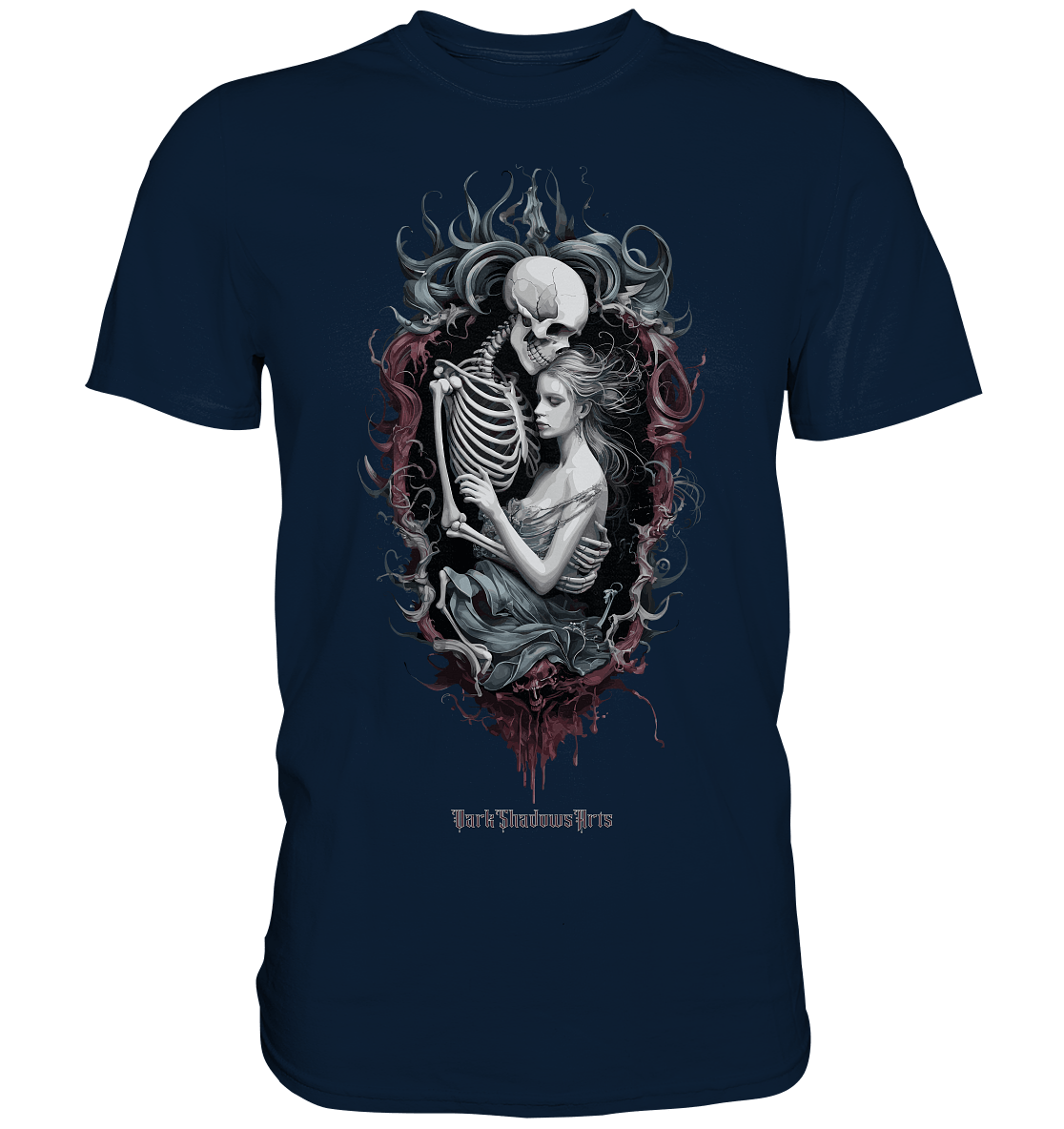 Tanz der Schatten - Leben & Tod vereint - Premium Shirt | Unisex - Shirts | Dark Shadows Arts