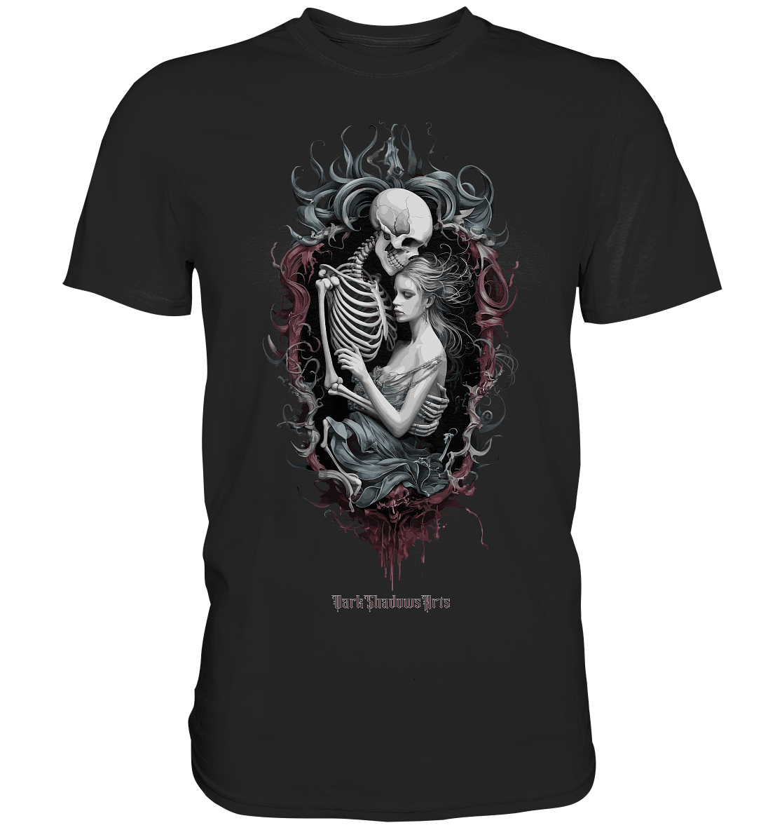 Tanz der Schatten - Leben & Tod vereint - Premium Shirt | Unisex - Shirts | Dark Shadows Arts