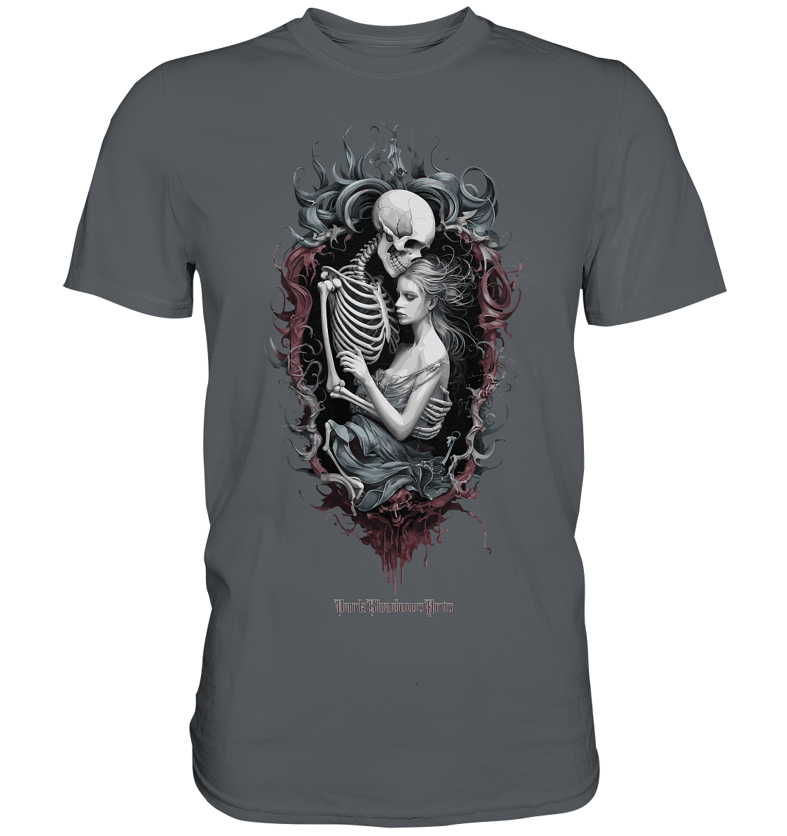 Tanz der Schatten - Leben & Tod vereint - Premium Shirt | Unisex - Shirts | Dark Shadows Arts
