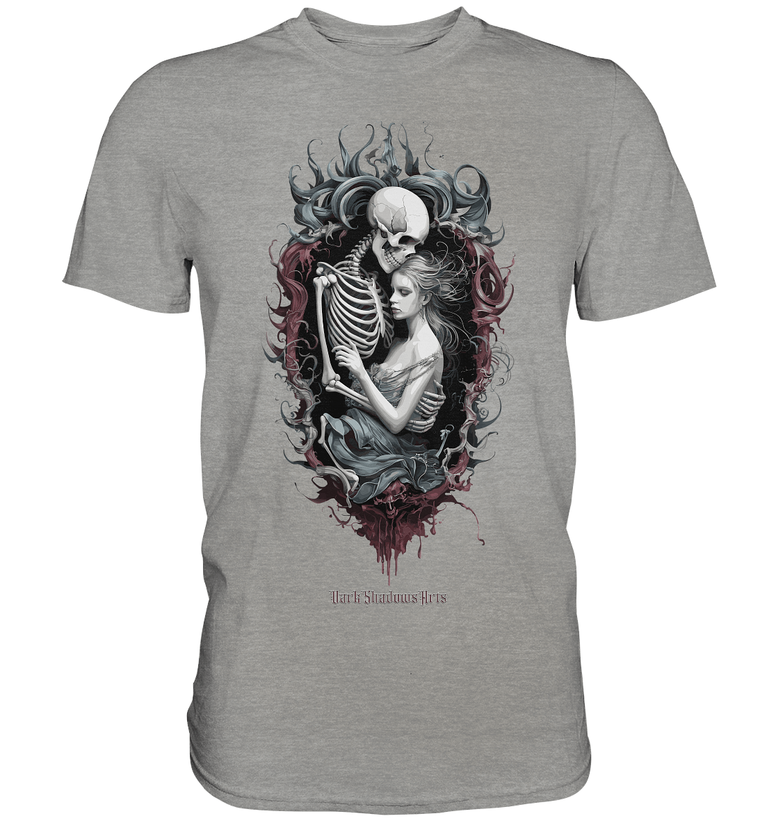 Tanz der Schatten - Leben & Tod vereint - Premium Shirt | Unisex - Shirts | Dark Shadows Arts