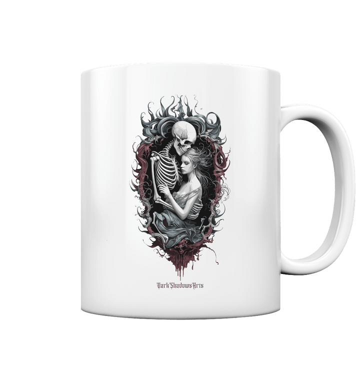 Tanz der Schatten - Leben & Tod vereint - Tasse glossy | Trinkgefäße | Dark Shadows Arts