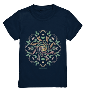 Terra Lumina – Leuchtendes Mandala aus Erde, Licht & Leben - Kids Premium Shirt | Kids & Babys | Dark Shadows Arts