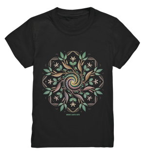 Terra Lumina – Leuchtendes Mandala aus Erde, Licht & Leben - Kids Premium Shirt | Kids & Babys | Dark Shadows Arts