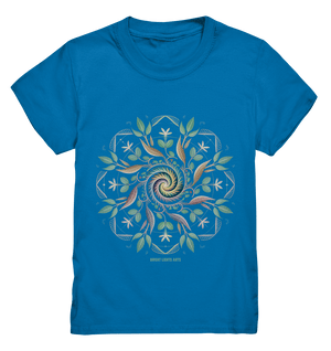 Terra Lumina – Leuchtendes Mandala aus Erde, Licht & Leben - Kids Premium Shirt | Kids & Babys | Dark Shadows Arts