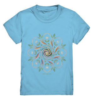 Terra Lumina – Leuchtendes Mandala aus Erde, Licht & Leben - Kids Premium Shirt | Kids & Babys | Dark Shadows Arts