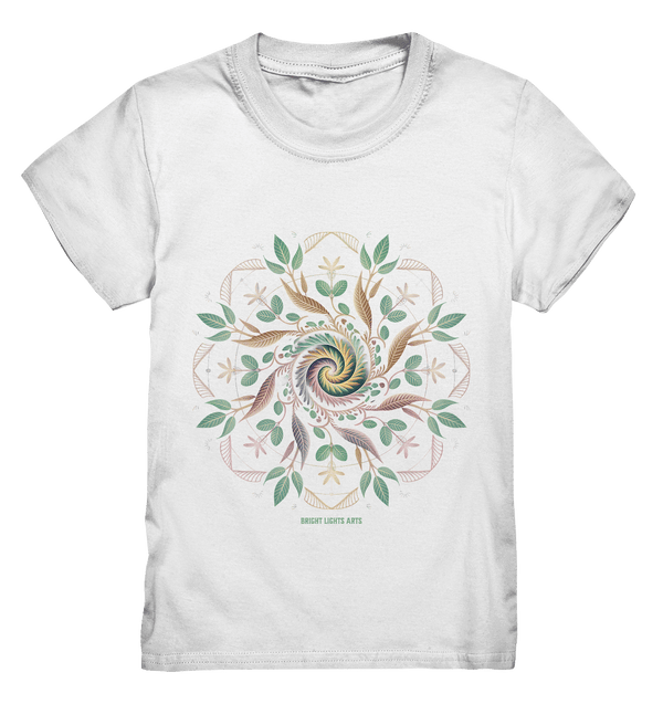 Terra Lumina – Leuchtendes Mandala aus Erde, Licht & Leben - Kids Premium Shirt | Kids & Babys | Dark Shadows Arts