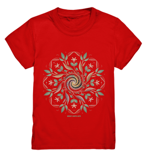Terra Lumina – Leuchtendes Mandala aus Erde, Licht & Leben - Kids Premium Shirt | Kids & Babys | Dark Shadows Arts
