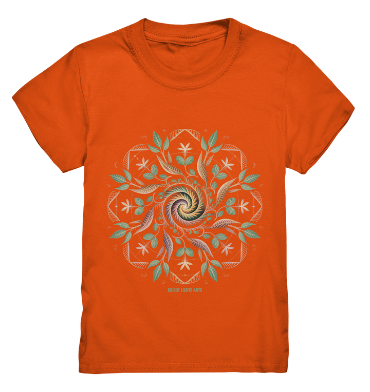 Terra Lumina – Leuchtendes Mandala aus Erde, Licht & Leben - Kids Premium Shirt | Kids & Babys | Dark Shadows Arts