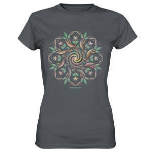 Terra Lumina – Leuchtendes Mandala aus Erde, Licht & Leben - Ladies Premium Shirt | Lady - Shirts | Dark Shadows Arts
