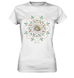 Terra Lumina – Leuchtendes Mandala aus Erde, Licht & Leben - Ladies Premium Shirt | Lady - Shirts | Dark Shadows Arts