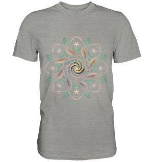 Terra Lumina – Leuchtendes Mandala aus Erde, Licht & Leben - Premium Shirt | Unisex - Shirts | Dark Shadows Arts
