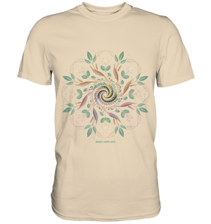 Terra Lumina – Leuchtendes Mandala aus Erde, Licht & Leben - Premium Shirt | Unisex - Shirts | Dark Shadows Arts