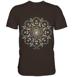 Terra Lumina – Leuchtendes Mandala aus Erde, Licht & Leben - Premium Shirt | Unisex - Shirts | Dark Shadows Arts
