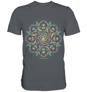 Terra Lumina – Leuchtendes Mandala aus Erde, Licht & Leben - Premium Shirt | Unisex - Shirts | Dark Shadows Arts