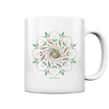 Terra Lumina – Leuchtendes Mandala aus Erde, Licht & Leben - Tasse glossy | Trinkgefäße | Dark Shadows Arts