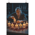 The Candlekeeper’s Lament - Das verlorene Licht der Erinnerungen - Poster Din A1 (hoch) | Wall Art | Dark Shadows Arts