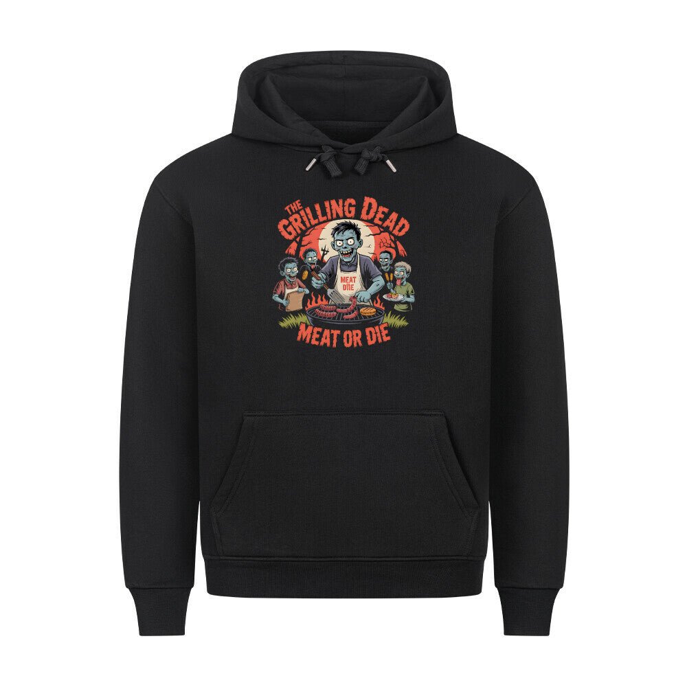 The Grilling Dead - HigherBlanks Premium Hoodie | Hoodie | Dark Shadows Arts